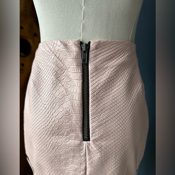 Lovers + Friends faux leather mini skirt. Size XS - Picture 4 of 11